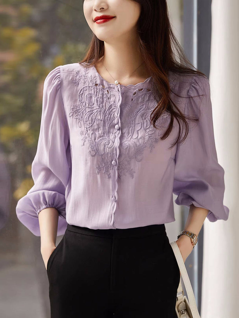 Well Tailored Shirt with a Graceful Silhouette