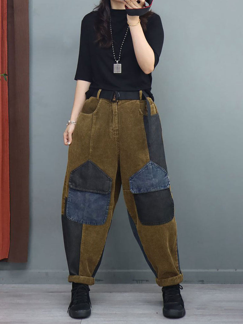 A Vintage Style Pants with Delicate Timeless Details