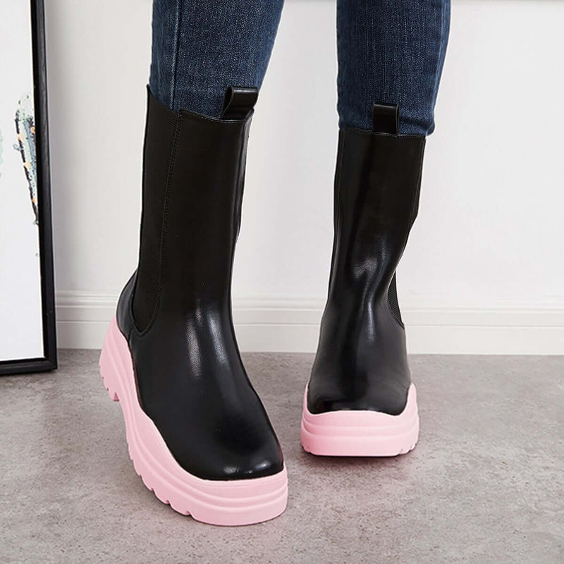 Chic Orthopedic Boots with Unique Design