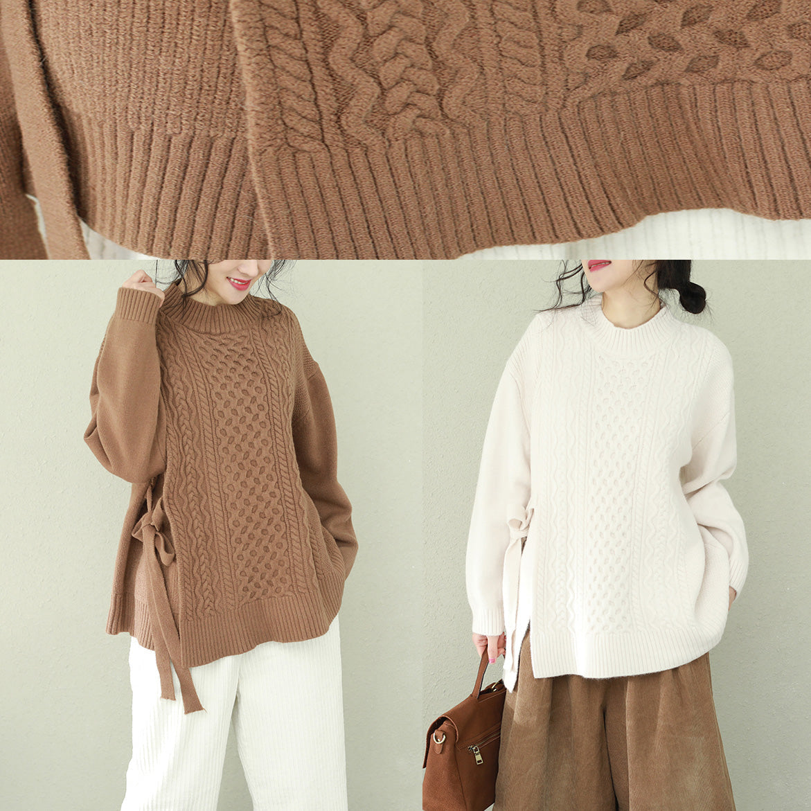 Beautifully Finished Sweater in a Timeless Design