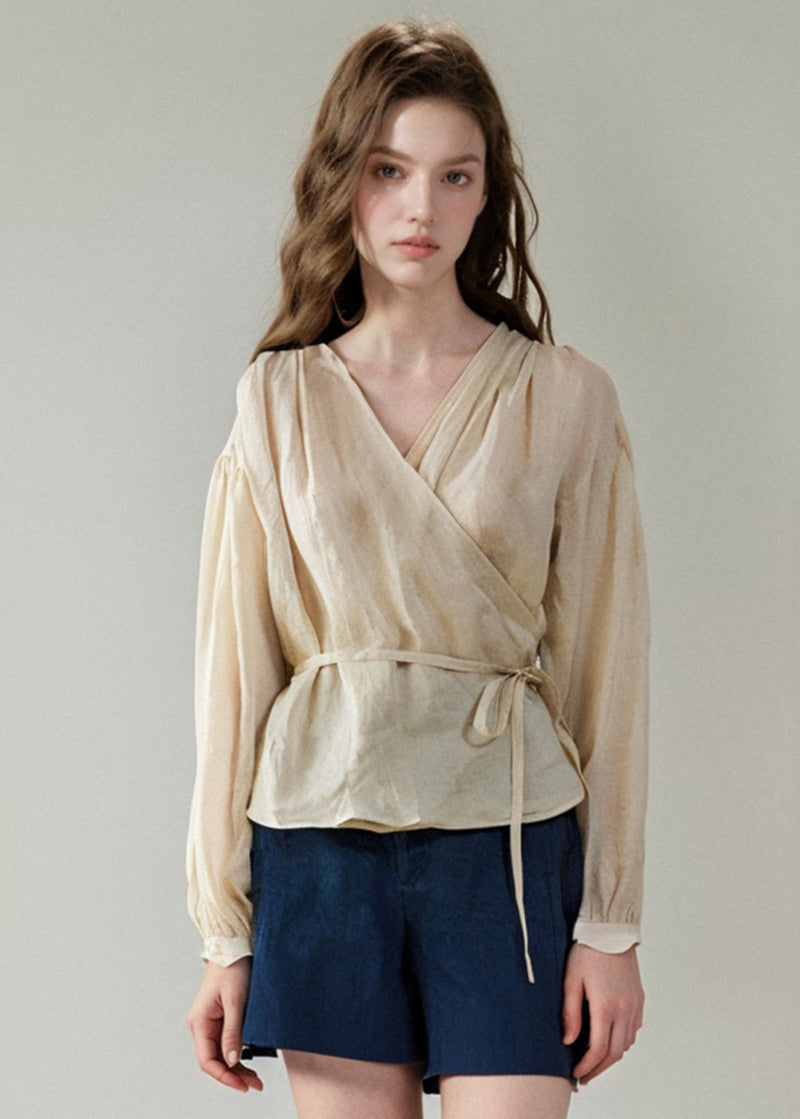 A Vintage Style Shirt with Delicate Timeless Details