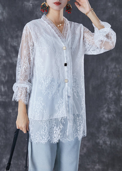 A Vintage Style Blouse with Delicate Timeless Details