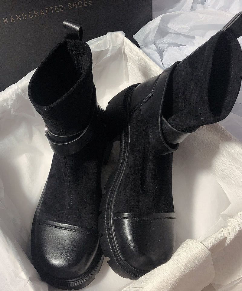 Classic Orthopedic Boots with Timeless Style
