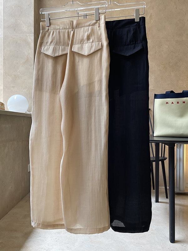 Sophisticated Trousers with a Clean Classic Look