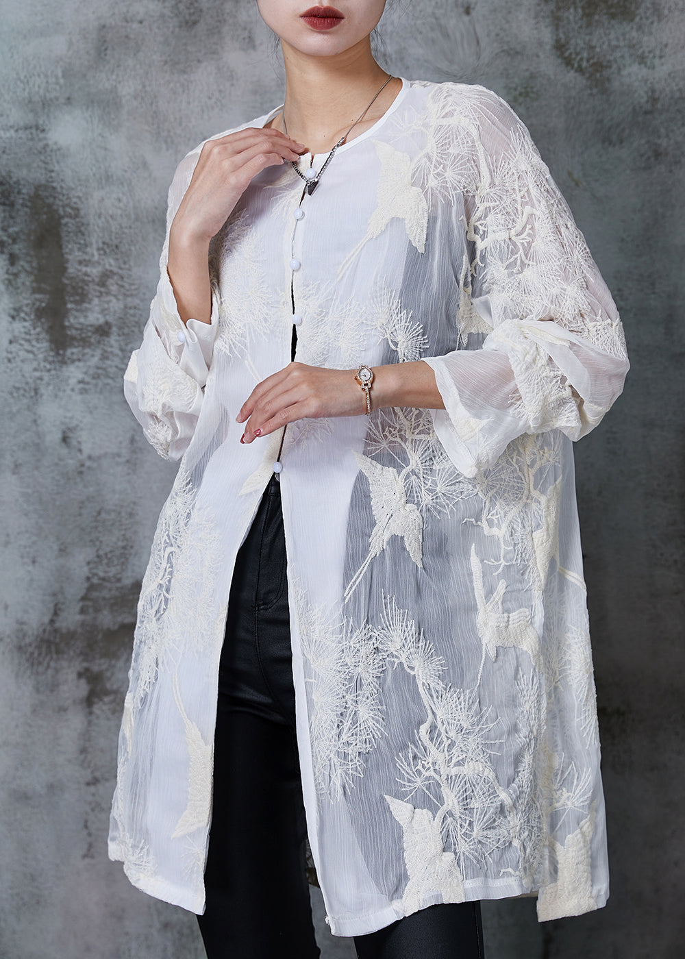 A Vintage Style Shirt with Delicate Timeless Details