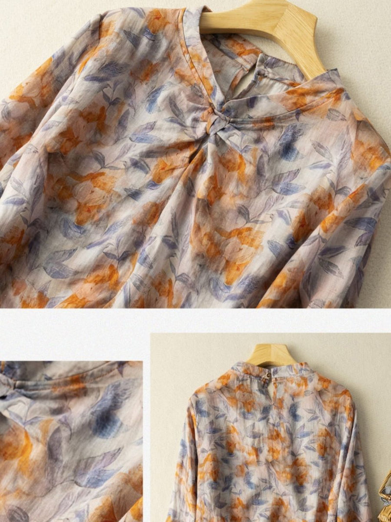 A Vintage Style Shirt with Delicate Timeless Details