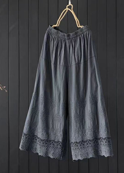 A Vintage Style Pants with Delicate Timeless Details