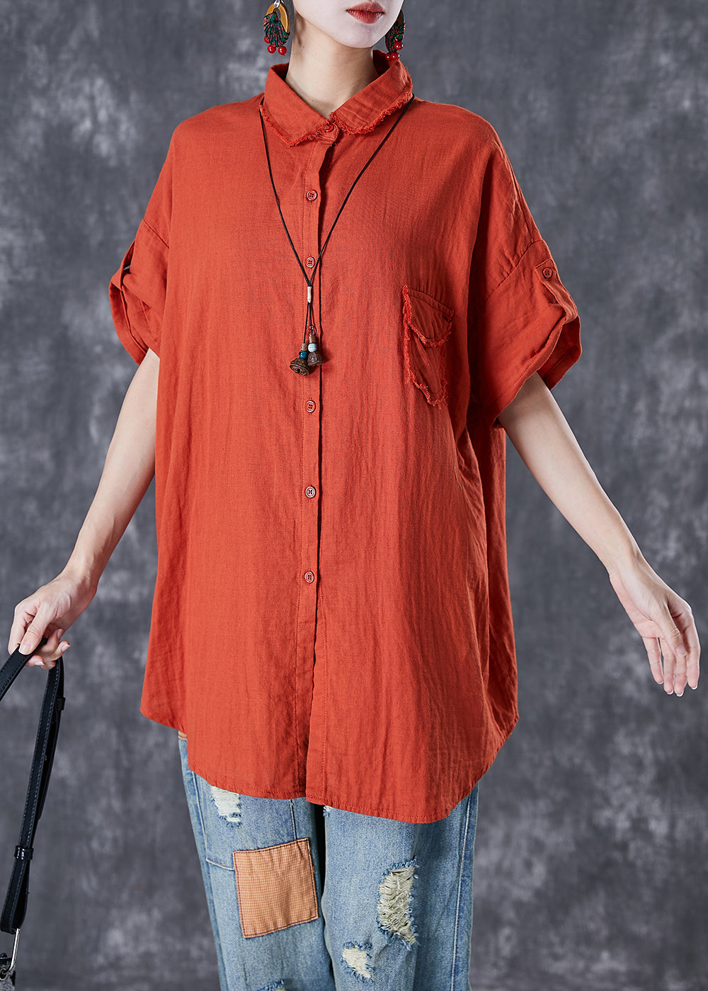 Well Tailored Shirt with a Graceful Silhouette