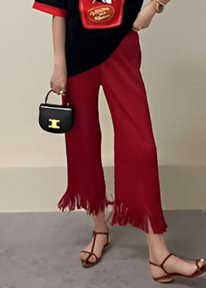 A Vintage Style Pants with Delicate Timeless Details
