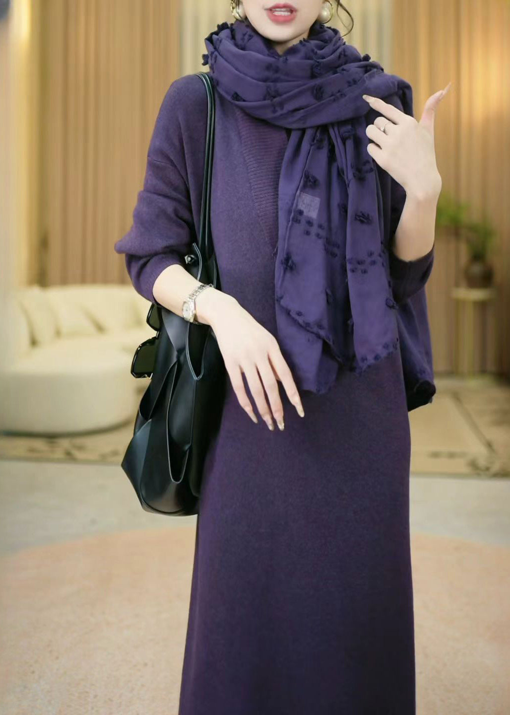 Vintage Inspired Sweater with a Contemporary Edge