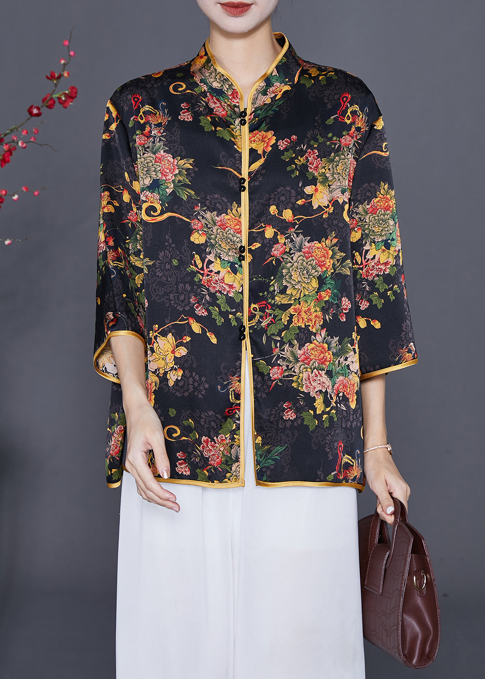 A Vintage Style Shirt with Delicate Timeless Details