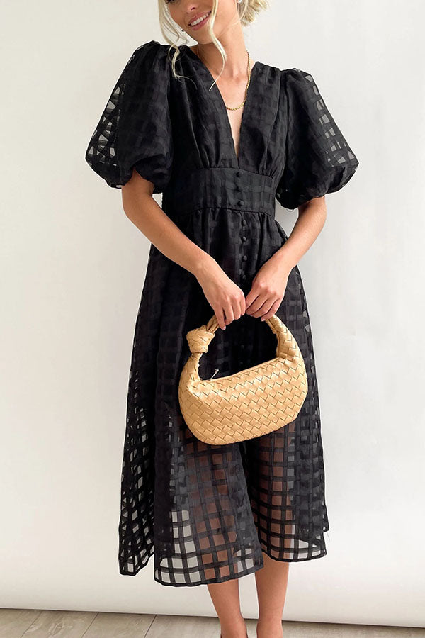 A Vintage Style Dress with Delicate Timeless Details