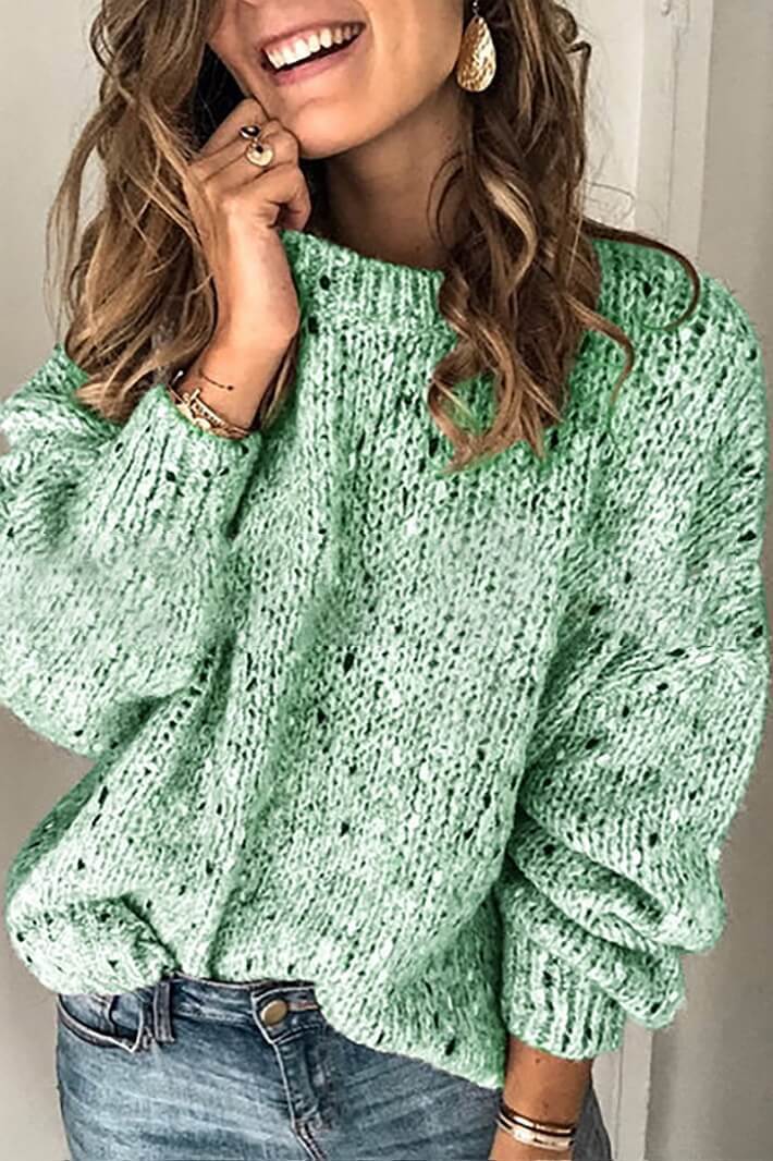 Beautifully Finished Sweater in a Timeless Design