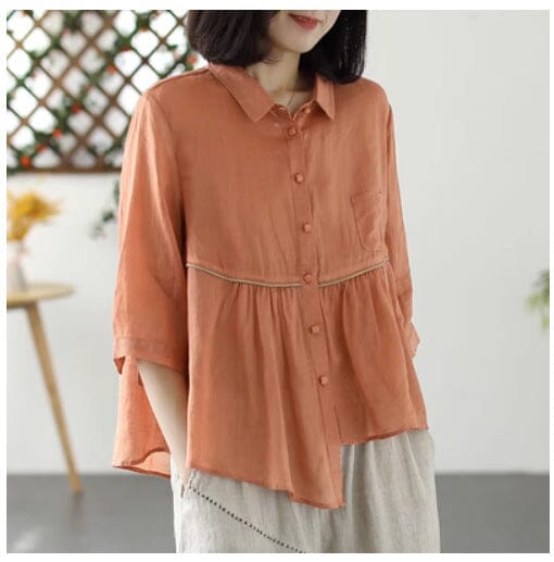 A Vintage Style Blouse with Delicate Timeless Details