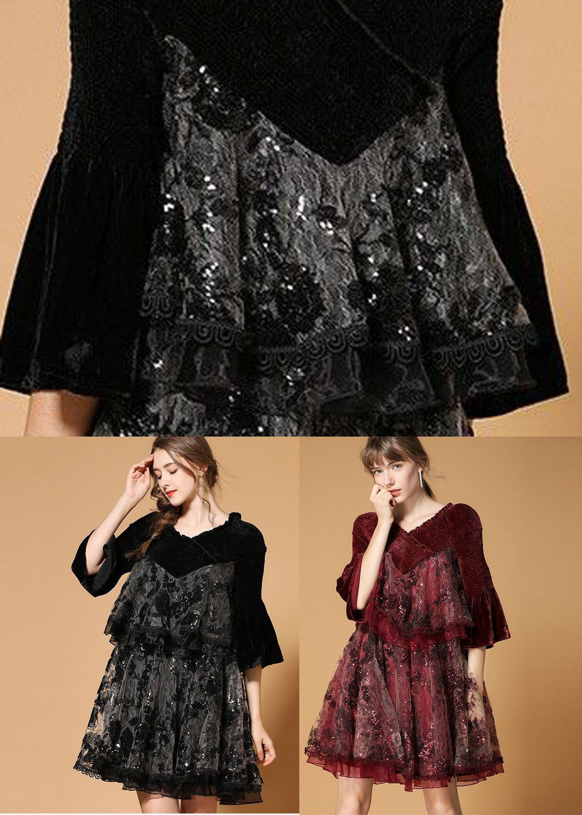 Classic Vintage Dress with a Flattering Fit