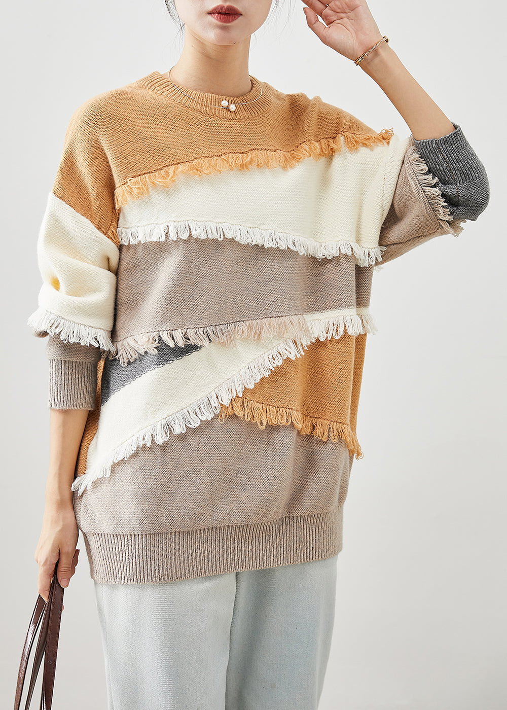 Beautifully Finished Sweater in a Timeless Design