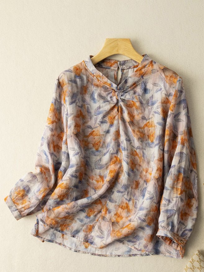 A Vintage Style Shirt with Delicate Timeless Details
