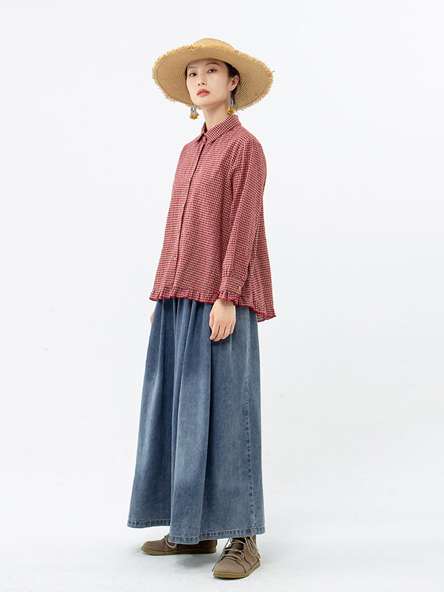 A Vintage Style Shirt with Delicate Timeless Details