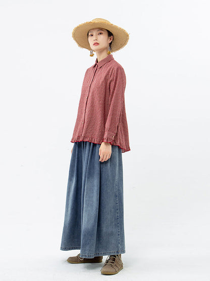 A Vintage Style Shirt with Delicate Timeless Details
