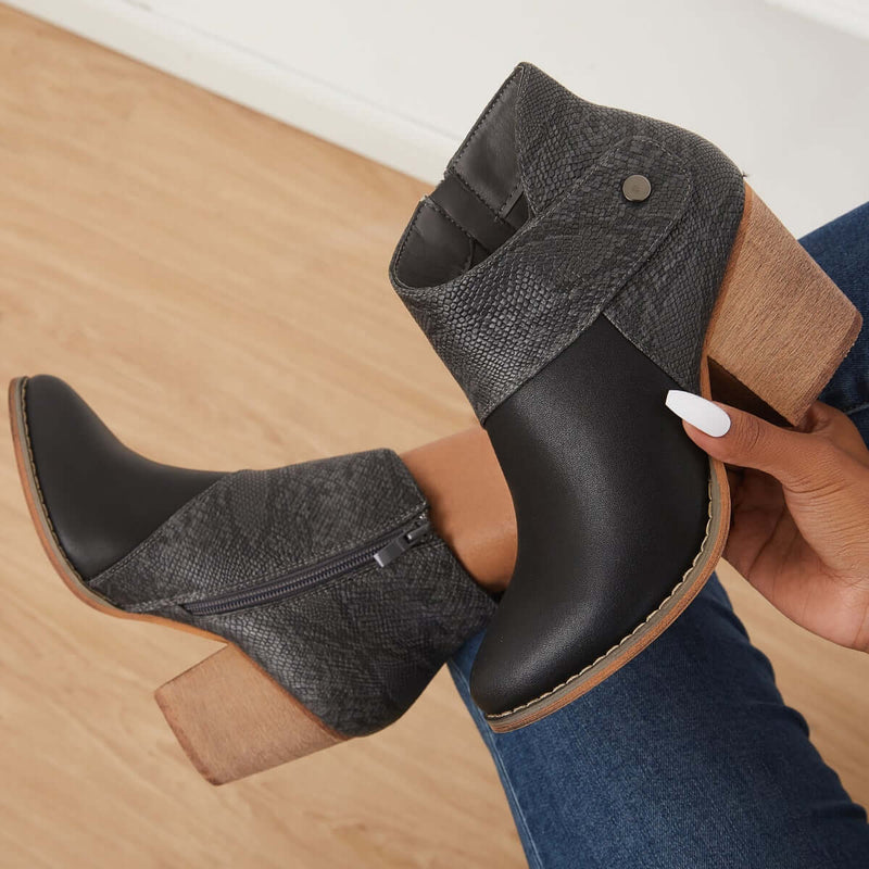 Vintage Inspired Orthopedic Boots
