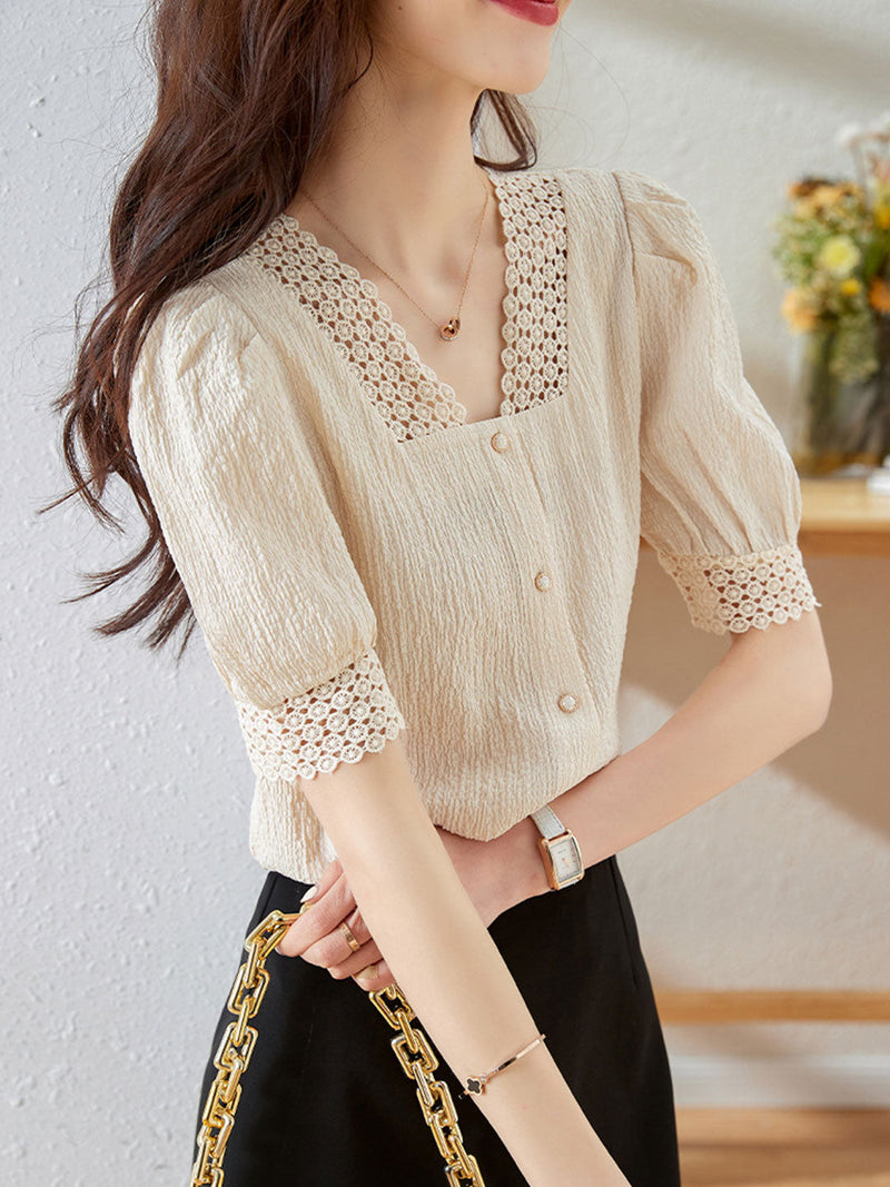 Gracefully Styled Top for Any Occasion