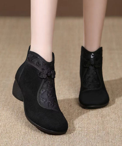 Vintage Inspired Orthopedic Boots