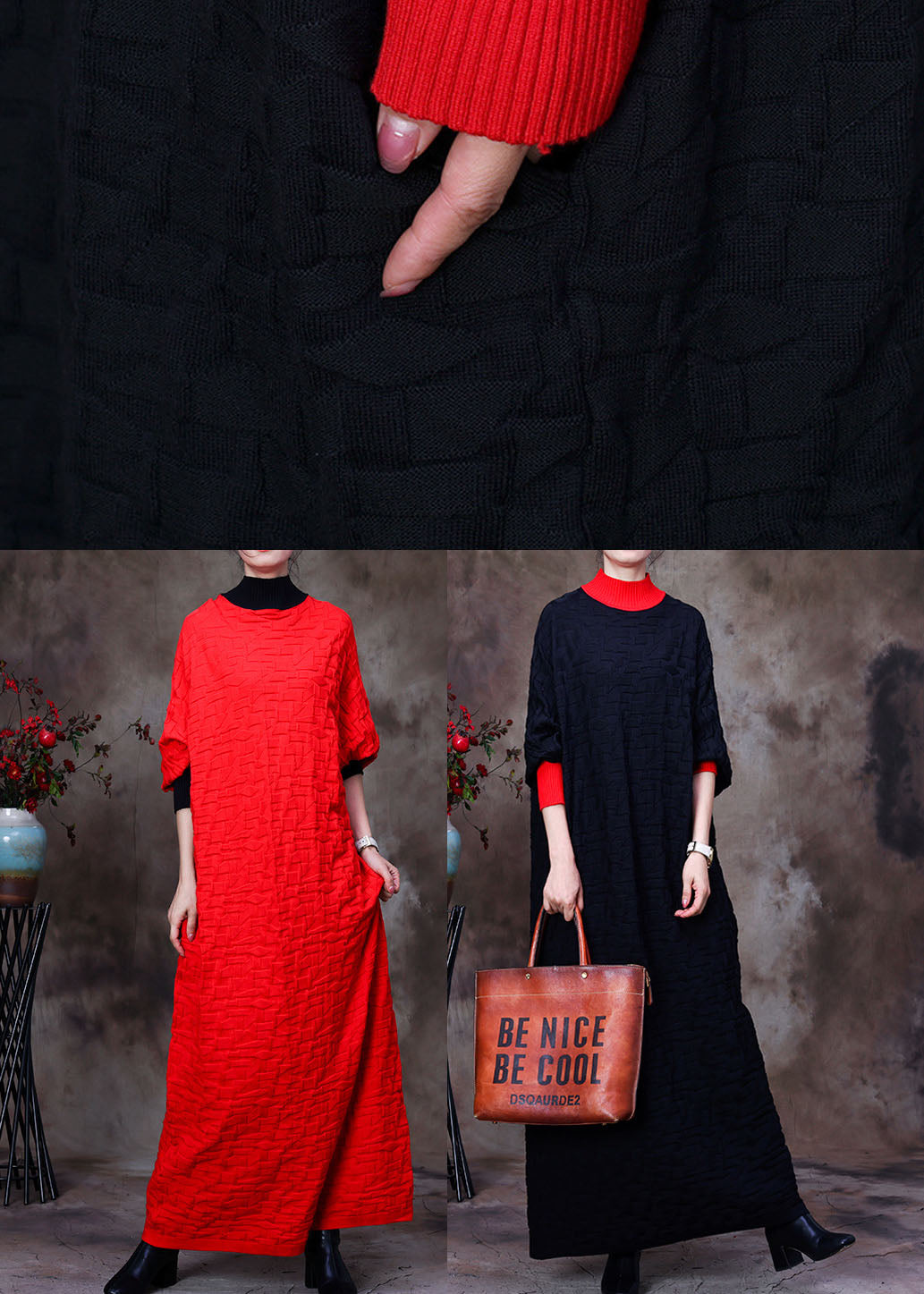 Classic Vintage Sweater with a Flattering Fit