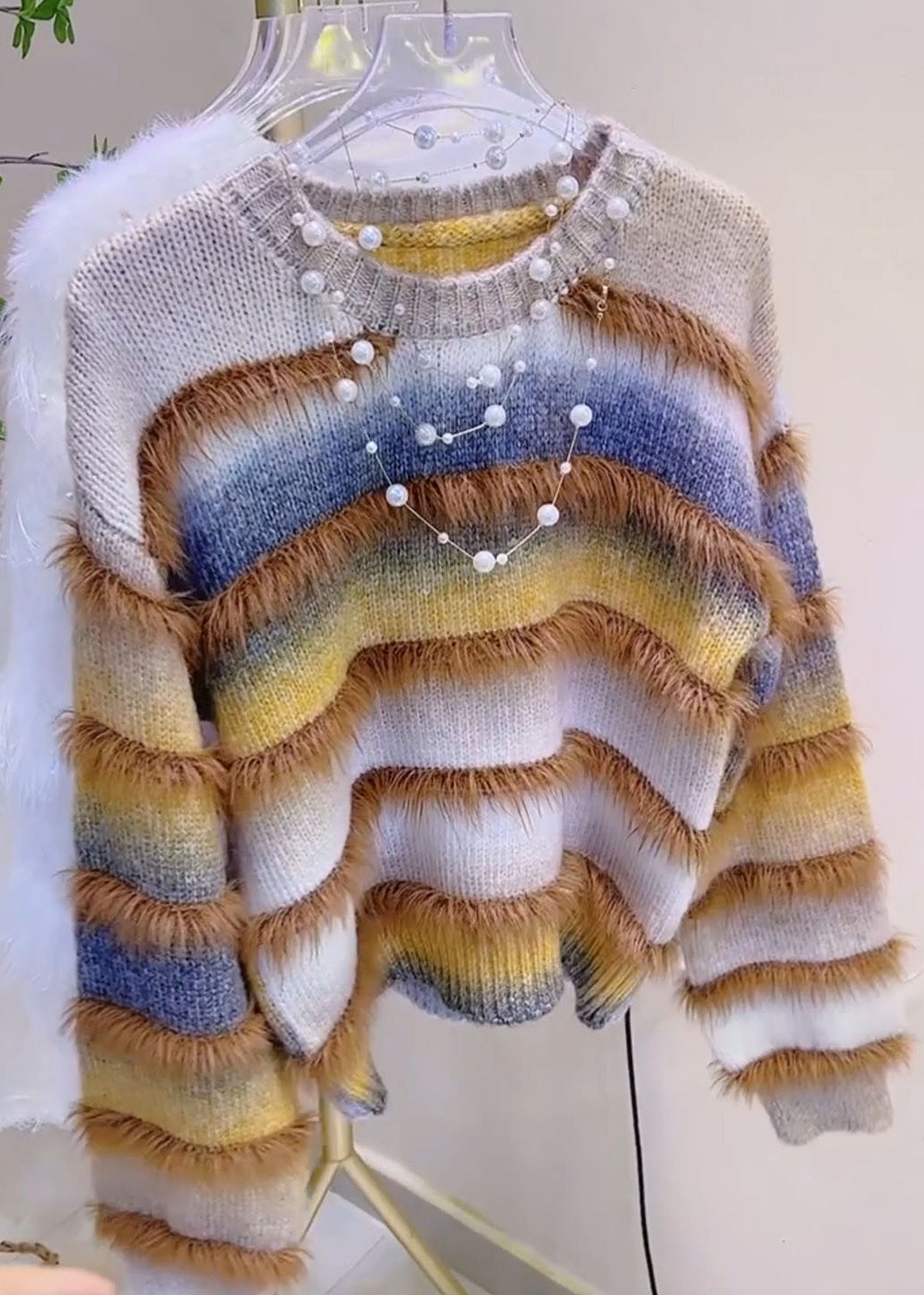 Vintage Inspired Sweater with a Contemporary Edge