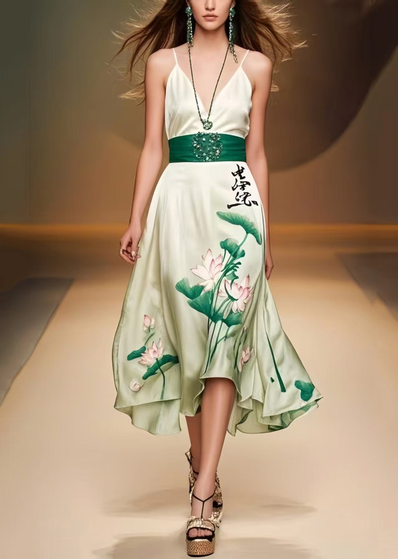 A Vintage Style Dress with Delicate Timeless Details