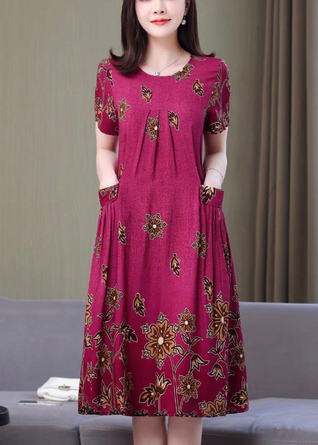 Elegantly Styled Dress for Everyday Wear