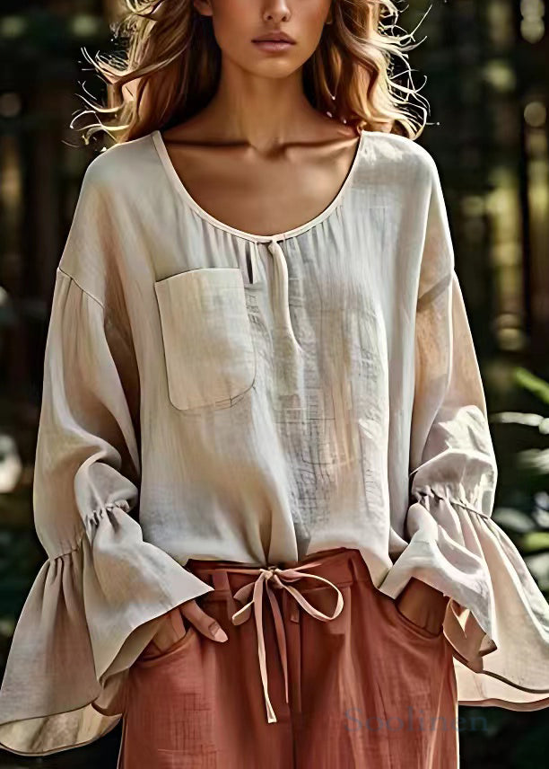 A Vintage Style Shirt with Delicate Timeless Details