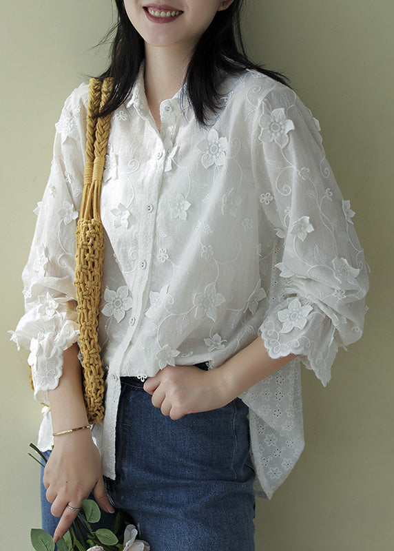 A Vintage Style Shirt with Delicate Timeless Details