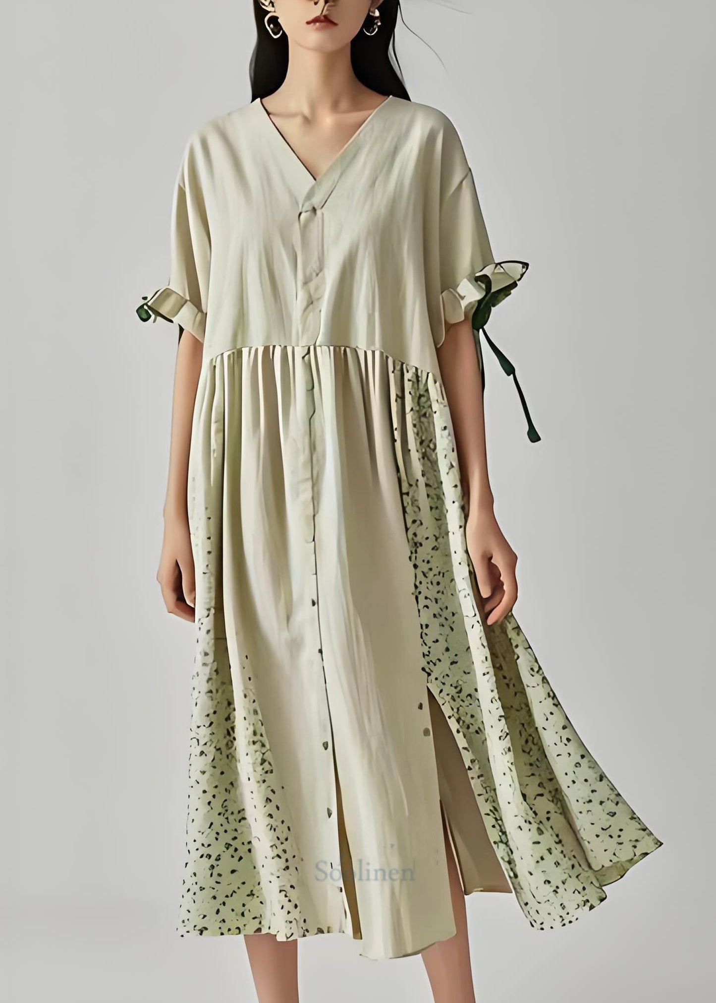 A Vintage Style Dress with Delicate Timeless Details