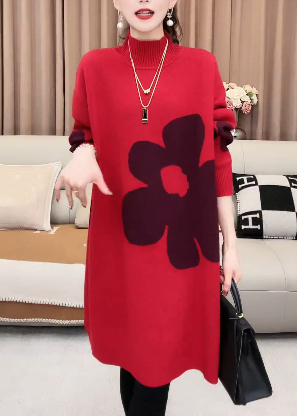 Gracefully Styled Sweater for Any Occasion