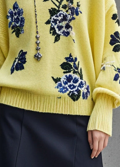 Vintage Inspired Sweater with a Contemporary Edge