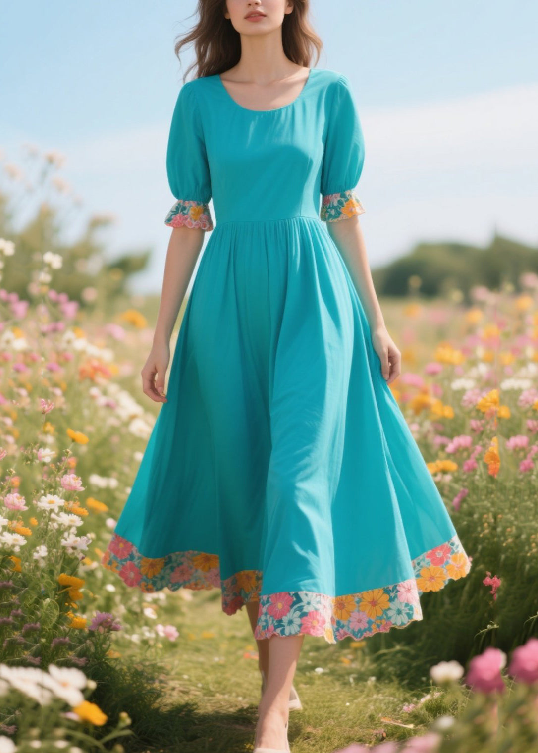 Well Tailored Dress with a Graceful Silhouette