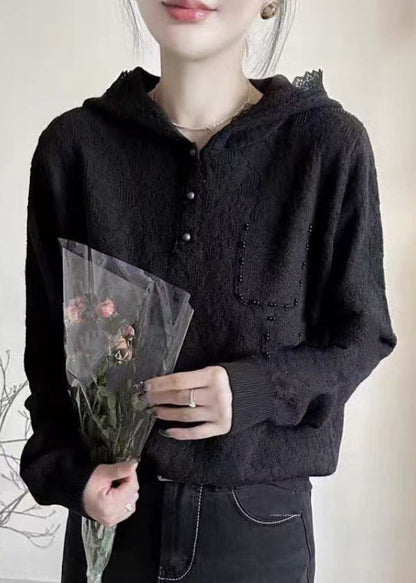 A Vintage Style Sweater with Delicate Timeless Details