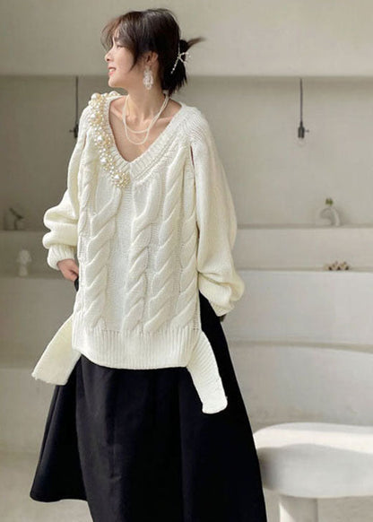 Vintage Inspired Sweater with a Contemporary Edge