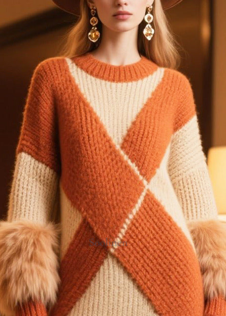 A Vintage Style Sweater with Delicate Timeless Details
