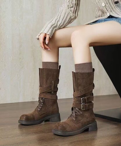Vintage Inspired Orthopedic Boots