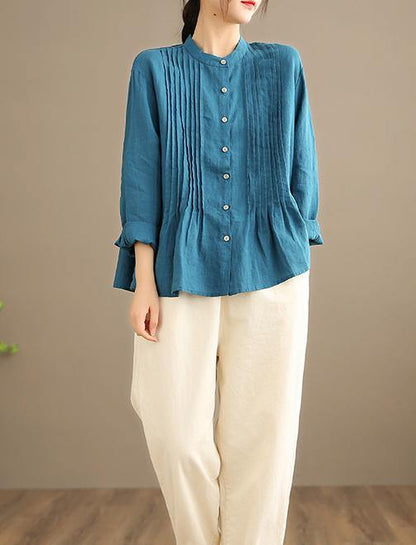 Well Tailored Blouse with a Graceful Silhouette