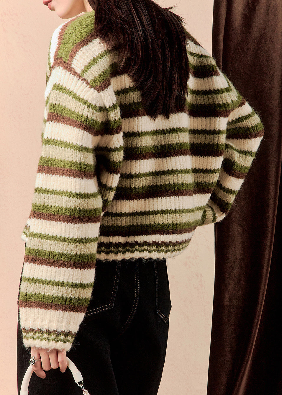 Vintage Inspired Sweater with a Contemporary Edge