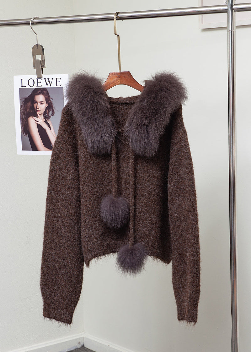 Vintage Inspired Sweater with a Contemporary Edge