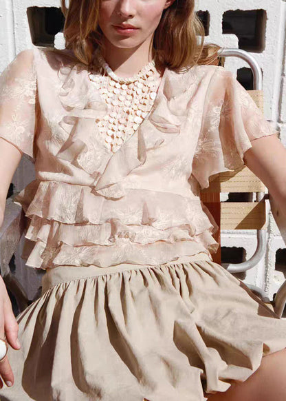 A Vintage Style Shirt with Delicate Timeless Details