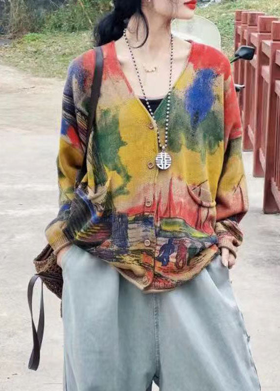 Classic Vintage Cardigan with a Flattering Fit