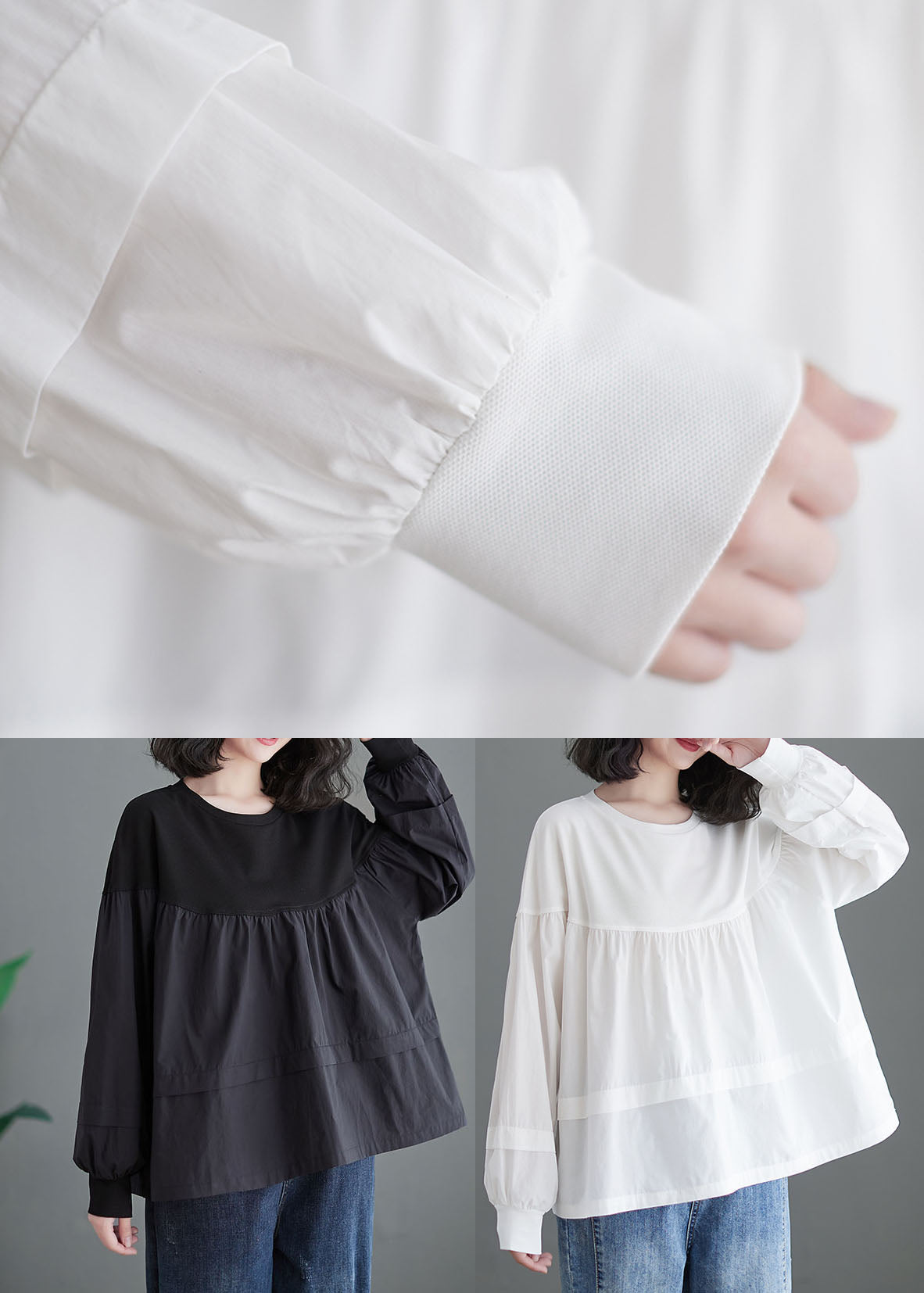 Well Tailored Blouse with a Graceful Silhouette