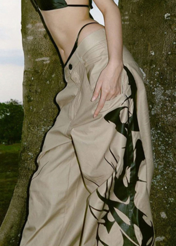 A Vintage Style Pants with Delicate Timeless Details