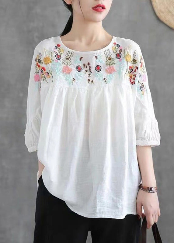 A Vintage Style Shirt with Delicate Timeless Details