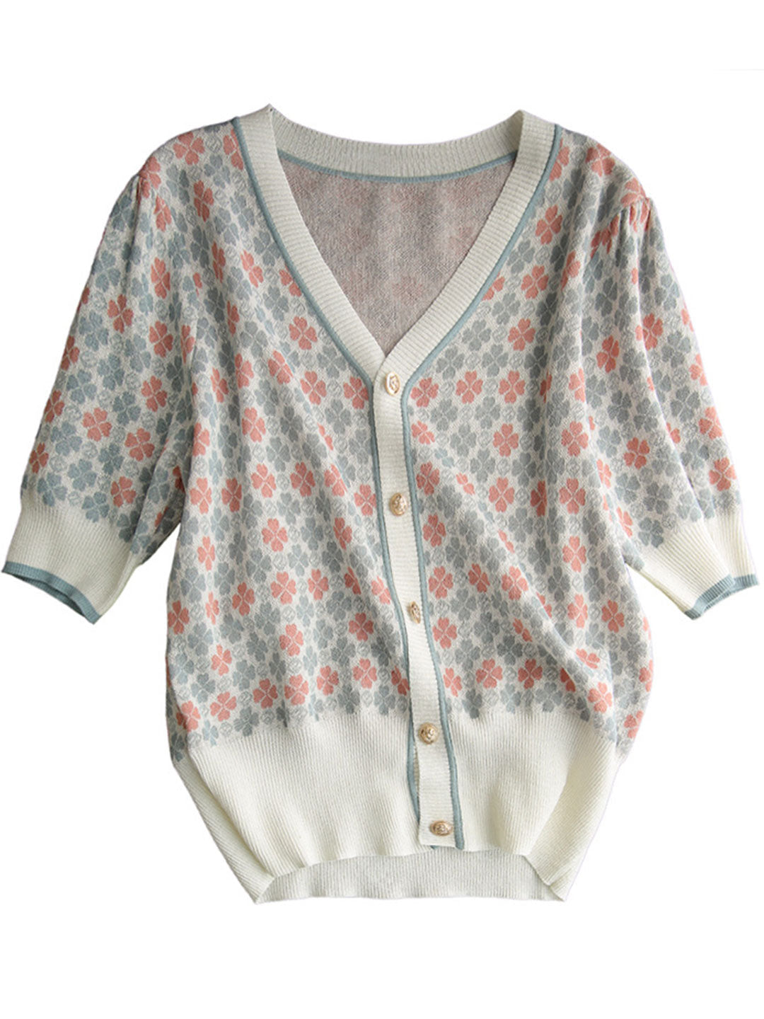 Classic Vintage Cardigan with a Flattering Fit