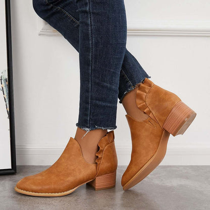 Chic Orthopedic Boots with Unique Design